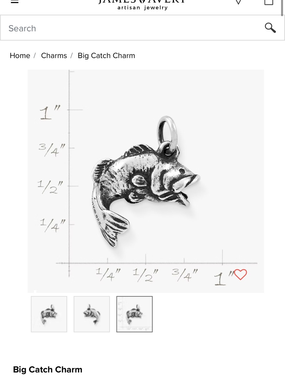 Big Catch Charm